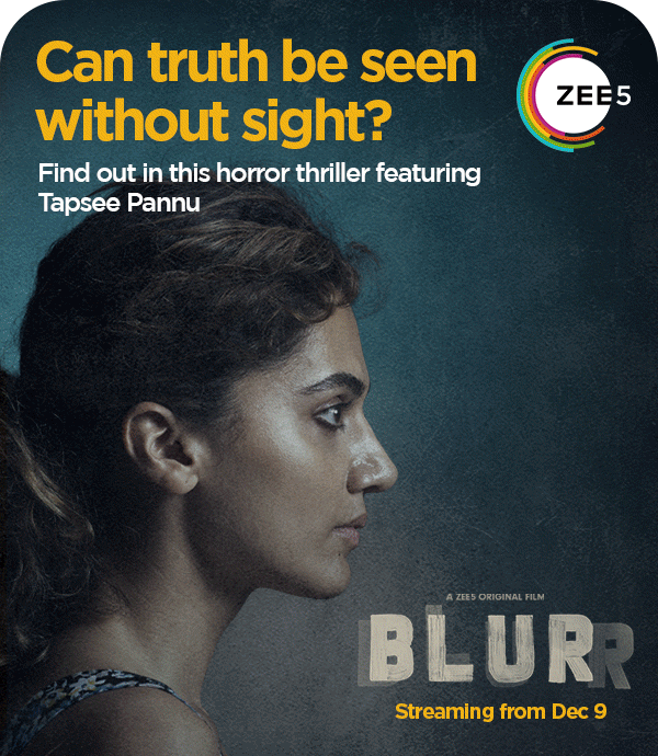 Tapsee Pannu in a horror thriller like never before ZEE5 Premium